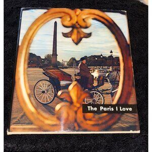 The Paris I Love Hardcover Book 1956 Jean-Paul Clebert Patrice Molinard Photos